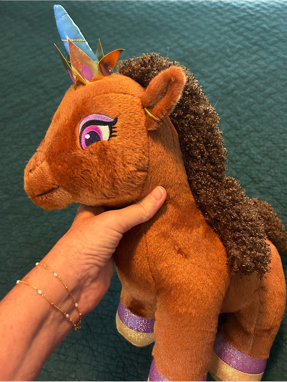 Build a Bear “Afro Pony” plush